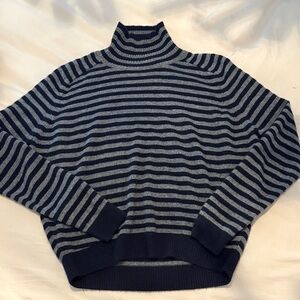 Vince striped turtleneck